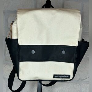 Petunia Pickle Bottom Axis Birch Black Backpack Diaper Bag
